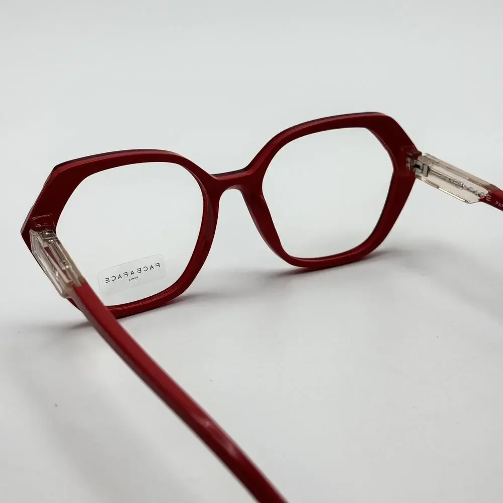 Face a Face Eyeglasses Frame WITTY 2 2216 Women Red Frame Handmade 53-17-140 NEW